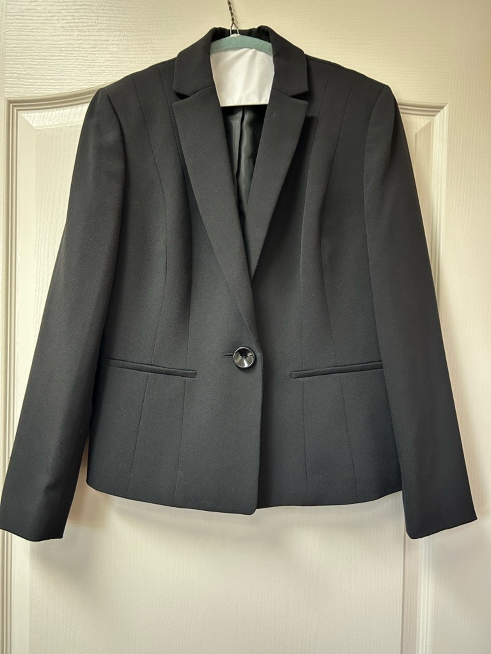 Kasper Black Women's Single-Button Blazer